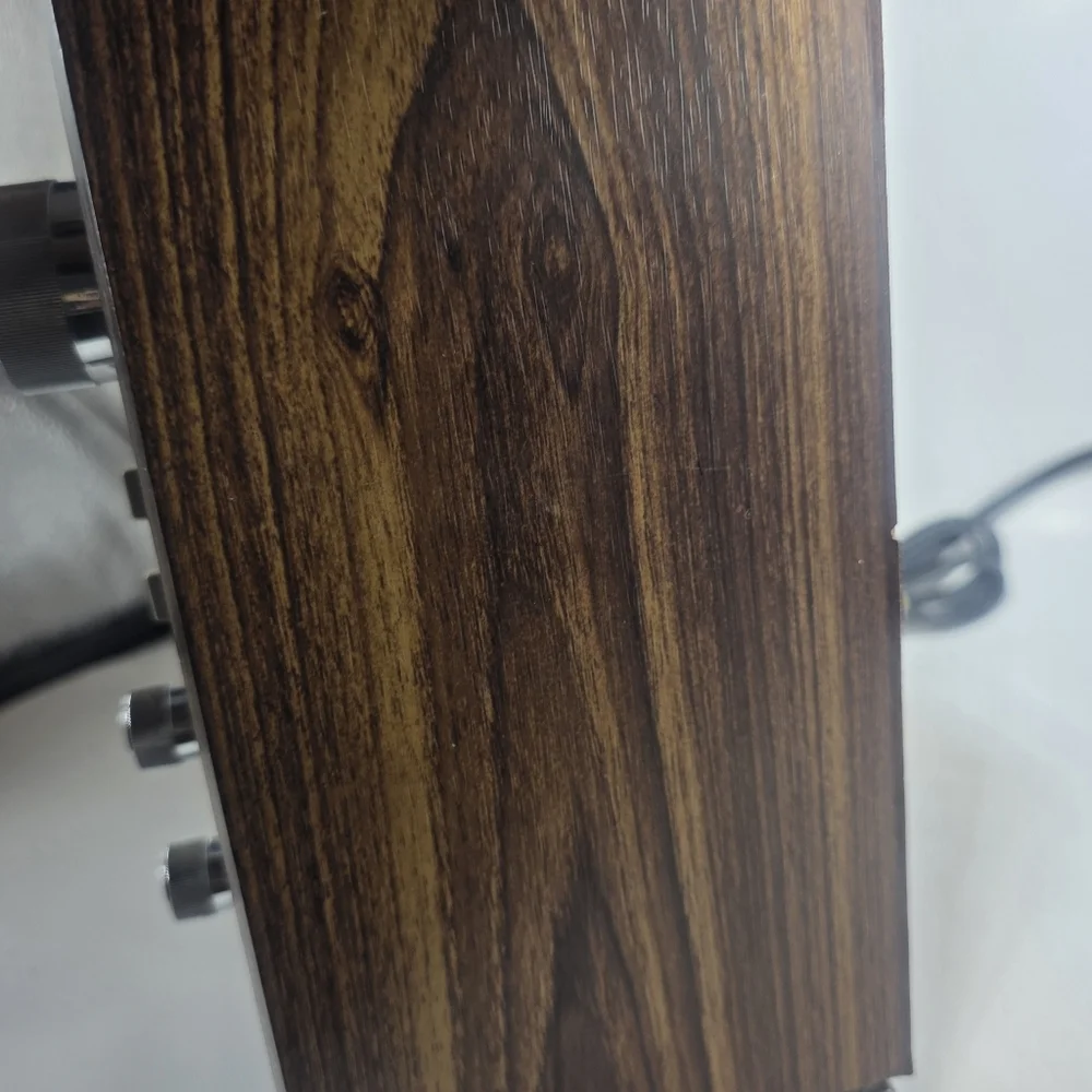 Vintage Sony AM/FM Radio Wood Cabinet Retro Tabletop Speaker Works Great